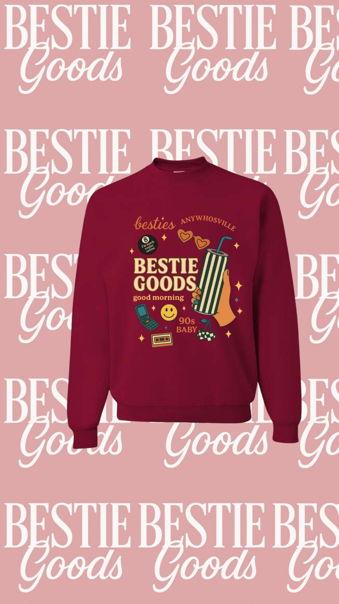 Bestie Goods Sticker Crew