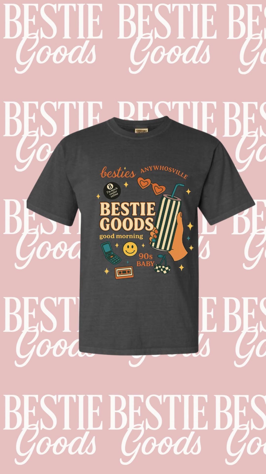 Bestie Goods Sticker Tee