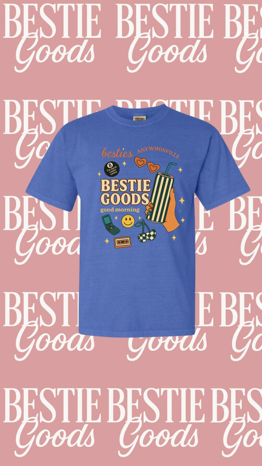 Bestie Goods Sticker Tee (no 90s)
