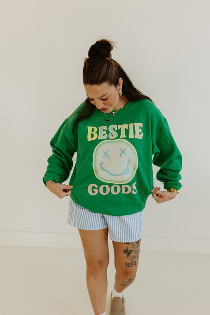 Bestie Goods Smile Crewneck
