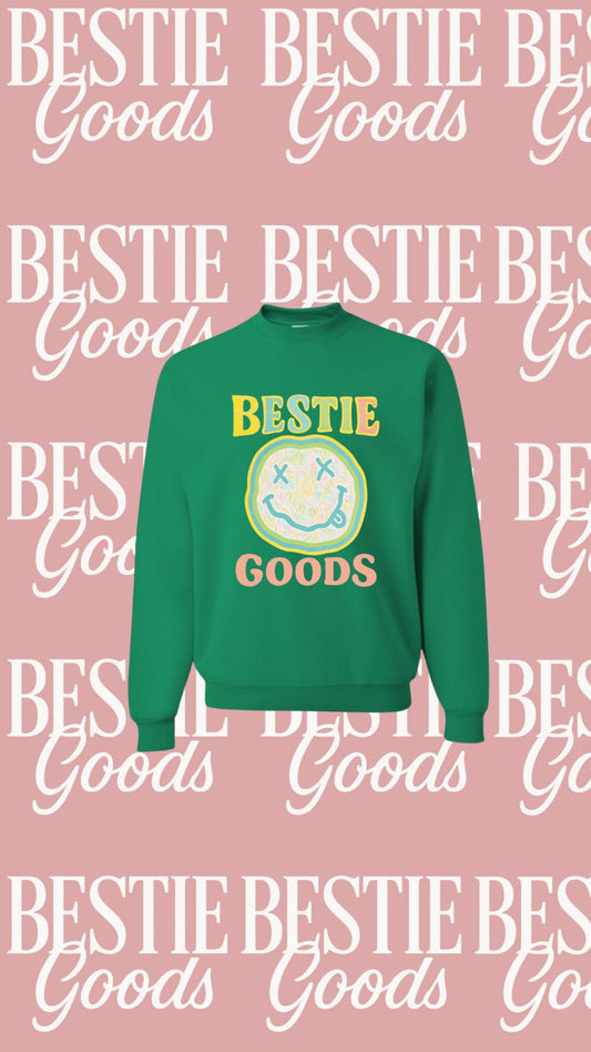 Bestie Goods Smile Crewneck
